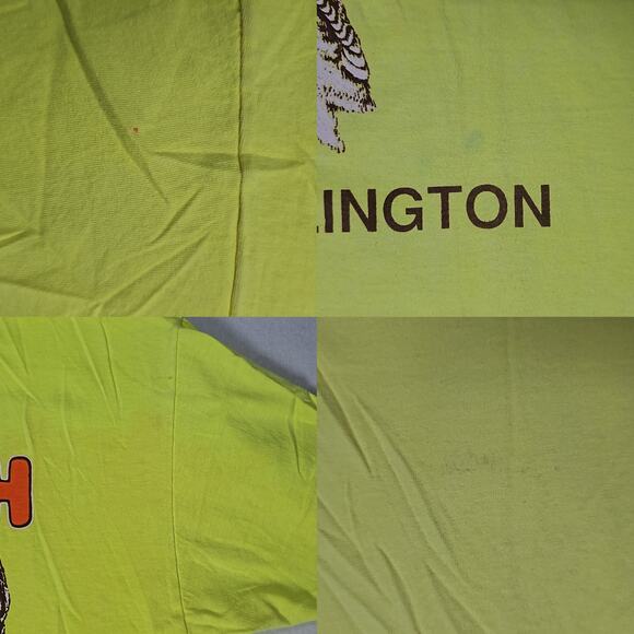 Vintage Hooters Double Sided Shirt Mens XL Arlington Single Stitch Hanes - Picture 10 of 10